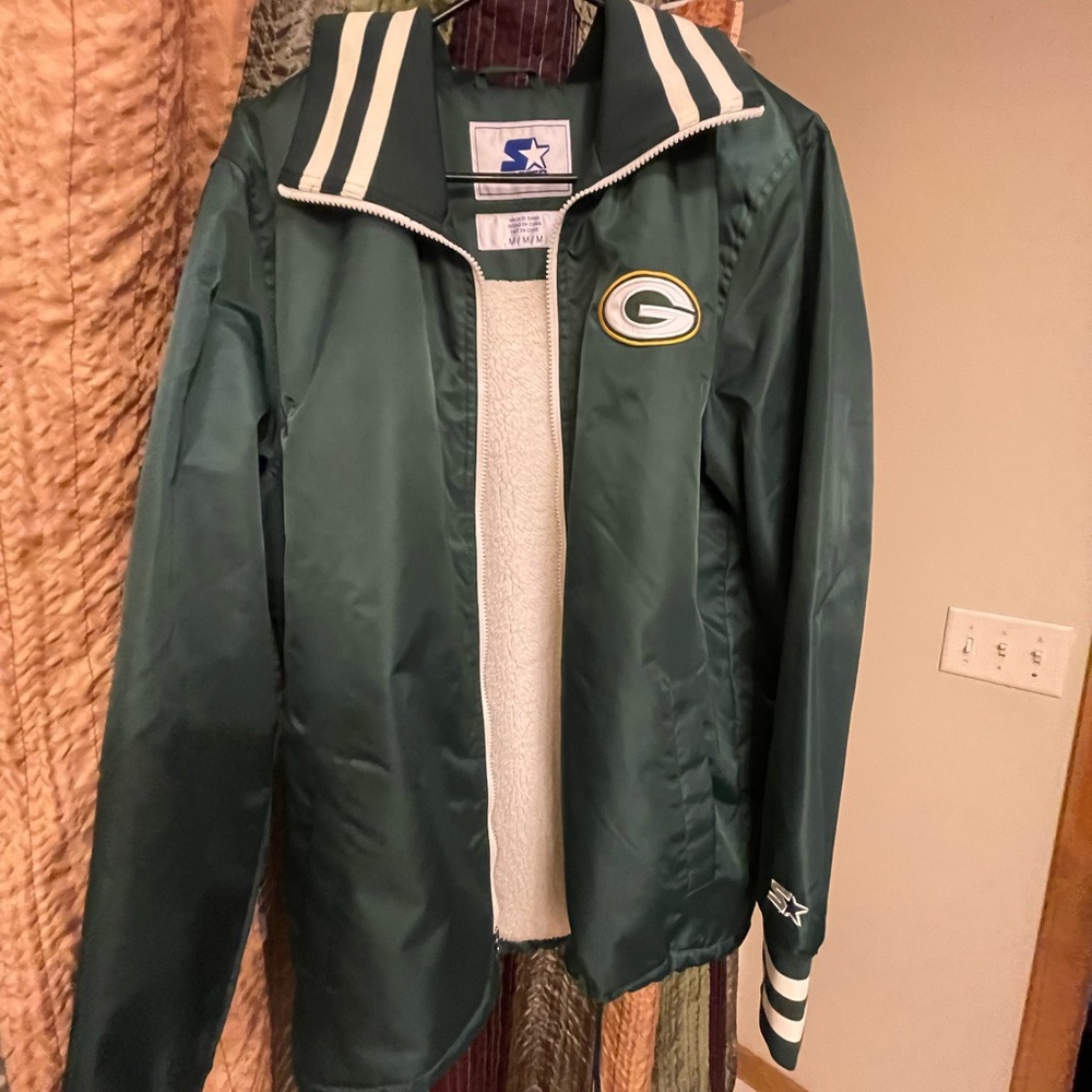 Green Bay Packer Fuzzy Jacket